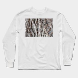 Tree bark background Long Sleeve T-Shirt